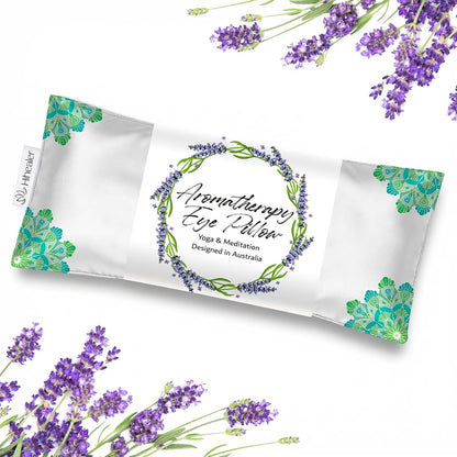 Hihealer Lavender Eye Pillow for Relaxation, Yoga, Sleep, Weighted Eye Mask