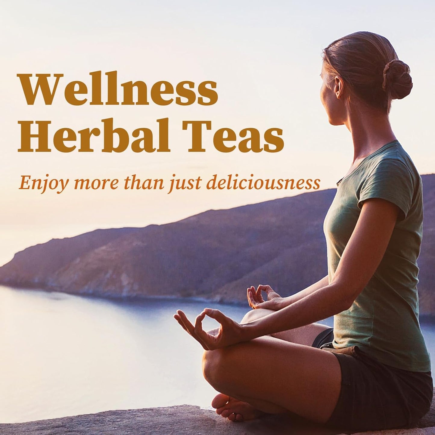 FullChea - Lemon Balm Tea Bags, 100 Count - Pure & Natural Dried Lemon Balm Leaves - Melissa Officinalis - Caffeine-free Herbal Tea for Relaxation - Non-GMO