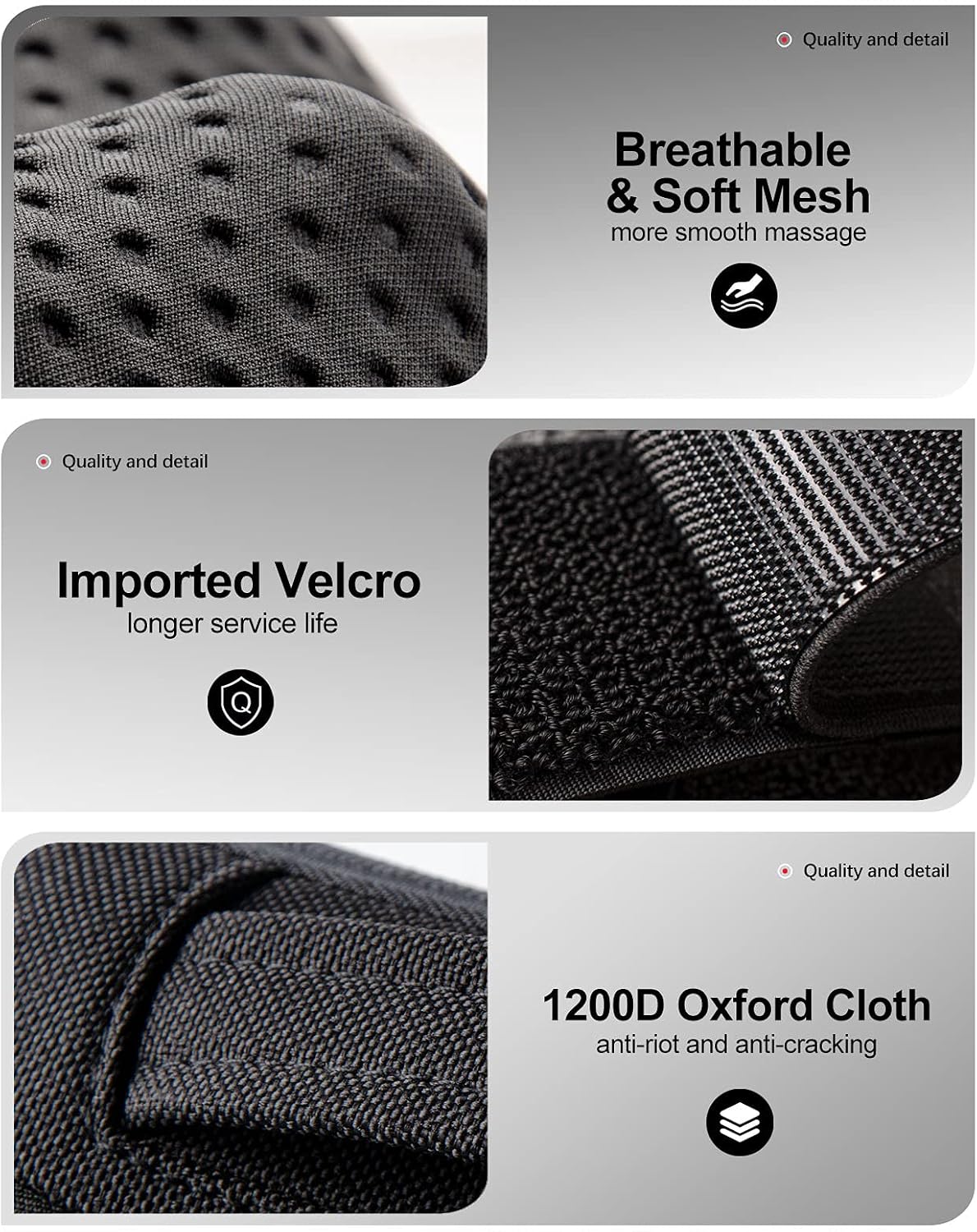 VIKTOR JURGEN Shiatsu Back Massager with Heat – Deep Tissue Massage for Neck, Shoulder, Back Pain Relief, Electric Kneading 3D Massage Pillow, Christmas for Men Women Dad Wife Mom Gifts (NOT Cordless)