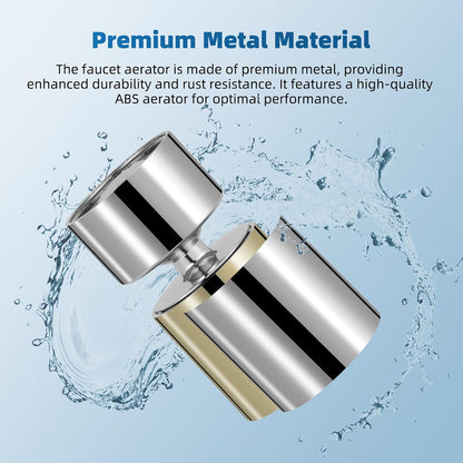 Hibbent NSF/ANSI/CAN 61 & cUPC Certified Faucet Aerator, Chrome