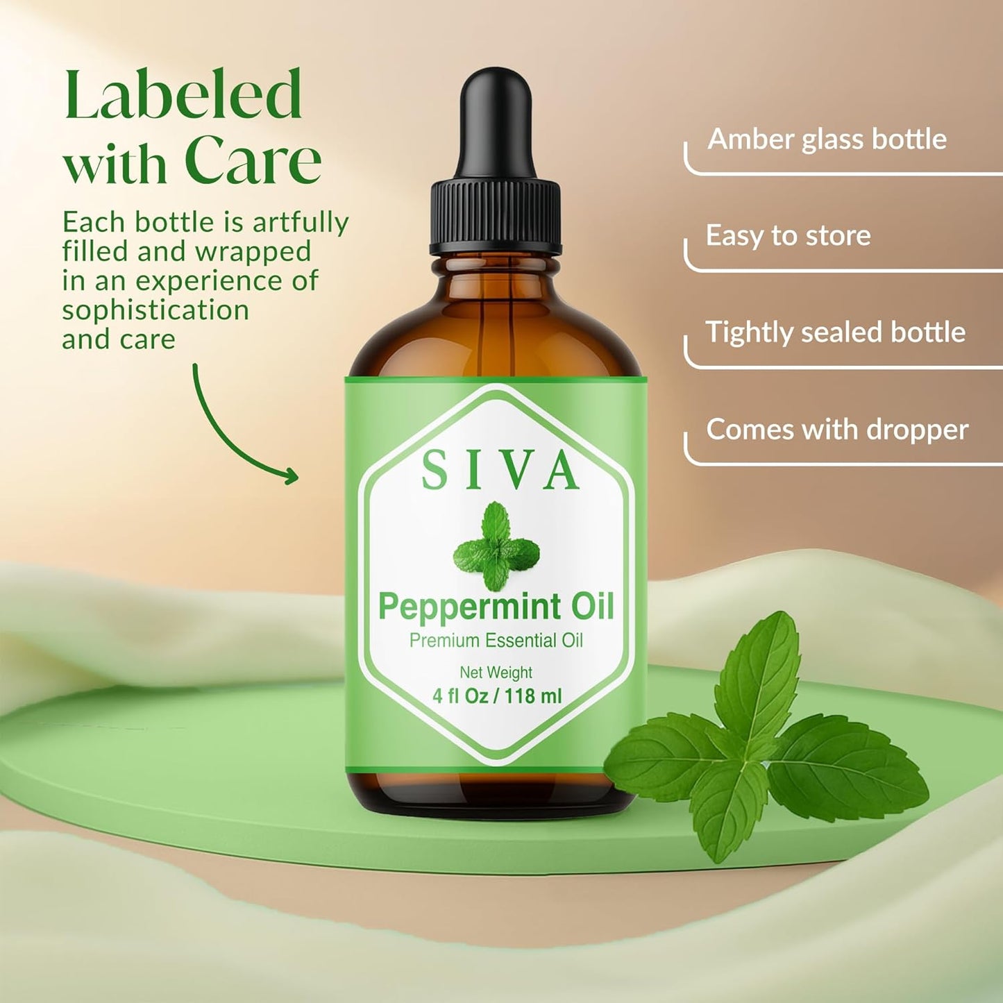 Siva Lavender Essential Oil, Huge Bottle, Large Size, 16 Fl Oz (473 ml)