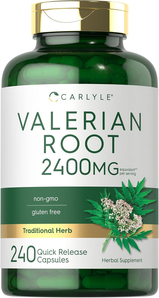Carlyle Valerian Root Extract Supplement | 240 Capsules