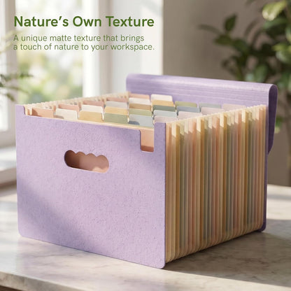 ABC life 26 Pockets Accordion File Organizer, Expanding File Folders