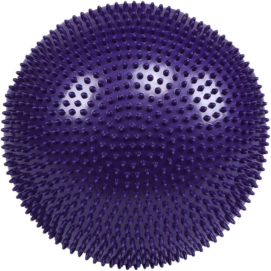 Balance Disc, Exercise Balance Stability Disc Wobble Cushion Wiggle Seat without Pump for Improving Posture, Fitness, Stability