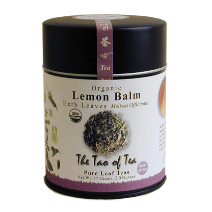 The Tao of Tea, Lemon Balm Herbal Tea, Loose Leaf, 2.0 Ounce Tin