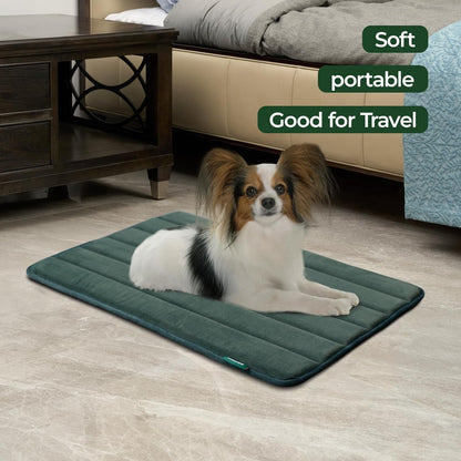 BALANCE Dog Crate Pad, Dog Foam Crate Mat Kennel Pad, Washable Water-Resistant Pet Bed Flat Dogs Cage Mat for Large Dogs