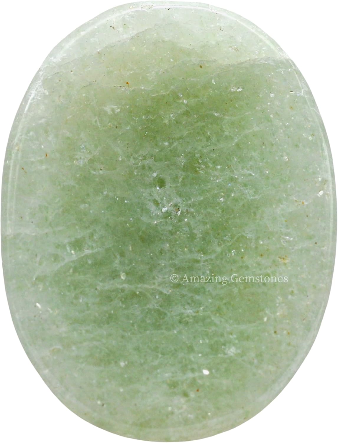Amazing Gemstone Labradorite Thumb Worry Stone, Anxiety Stone, Healing Crystals - Piedra Crystal Fidget for Gift, Meditation, Calming, Relaxation, Stress Relief - Colors B