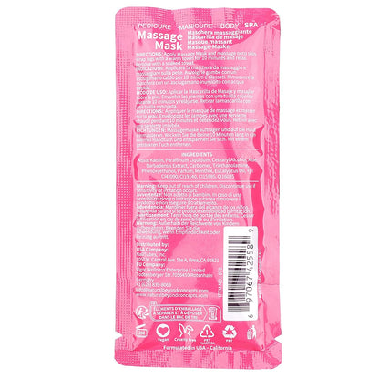 Pedicure Kit Foot Soak Set: Bubble Salt, Sugar Scrub, Massage Mask, Massage Lotion in a Box, 4 Step Foot Spa Kit for Dry Feet, Softens Calluses, Tired Feet（3 Set Lavender) - Colors A