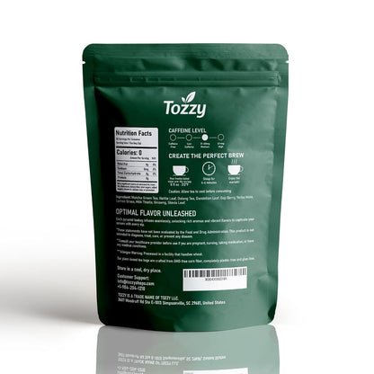 Tozzy Organic Chamomile Tea – 100 Count, Plant-Based Pyramid Tea Bags – Packaging May Vary