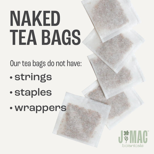J MAC BOTANICALS, Organic Fennel Seed Tea Bags (100 Count)- Certified by Organic Certifiers, Inc. - Quality Tea From Nile Valley, Egypt, Packaged in the USA