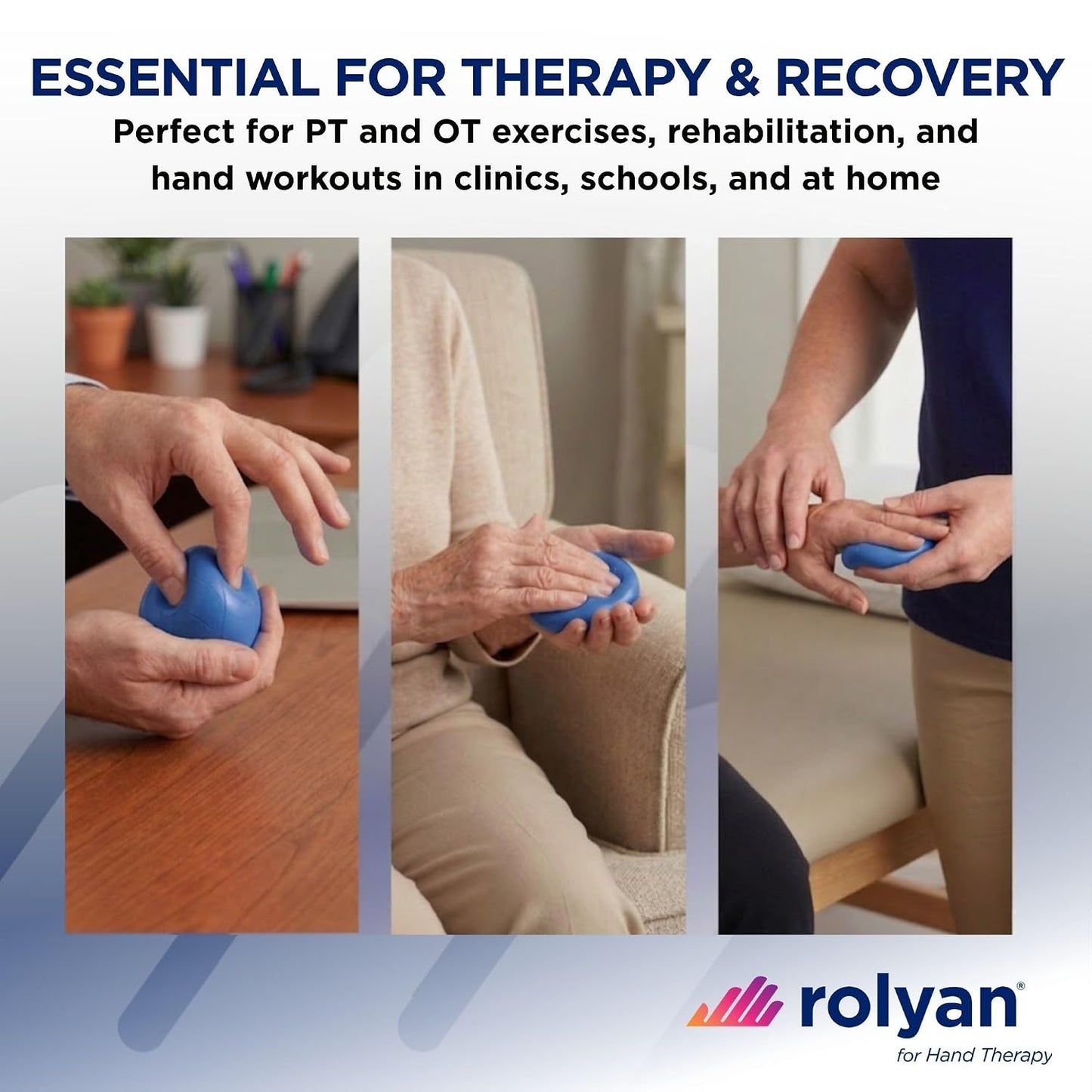 Sammons Preston Therapy Putty, Therapeutic Hand Exerciser, Theraputty for Finger and Hand Rehabilitation, Exercise Putty to Improve Hand Grip Strength, Occupational Therapy, 4 Ounce, Firm, Blue