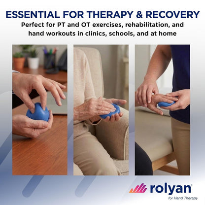 Sammons Preston Therapy Putty, Therapeutic Hand Exerciser, Theraputty for Finger and Hand Rehabilitation, Exercise Putty to Improve Hand Grip Strength, Occupational Therapy, 4 Ounce, Firm, Blue