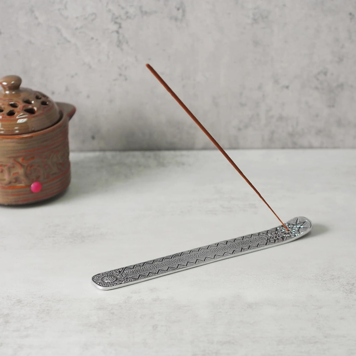 Hosley Wood Incense Holder Sun 10 Inches Ideal Gift for Wedding, Aromatherapy, Zen, Spa, Reiki, Meditation