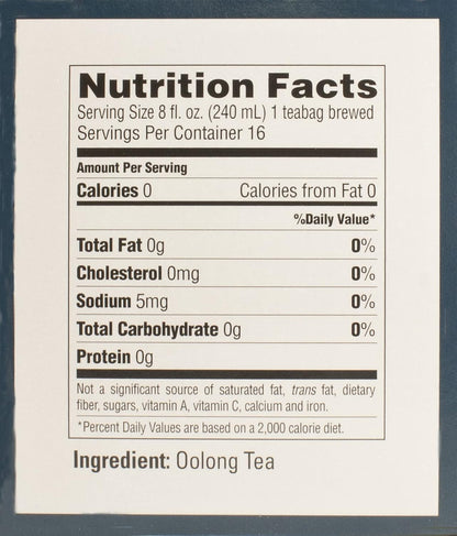 Yamamotoyama Oolong Tea, 16 bags (Pack of 6)