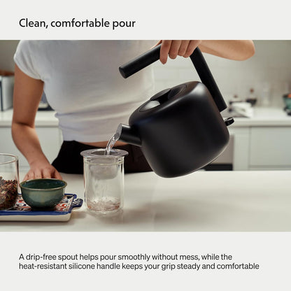 Fellow Clyde Electric Kettle 1.5 Liter - Fast Boil, Drip-Free Spout