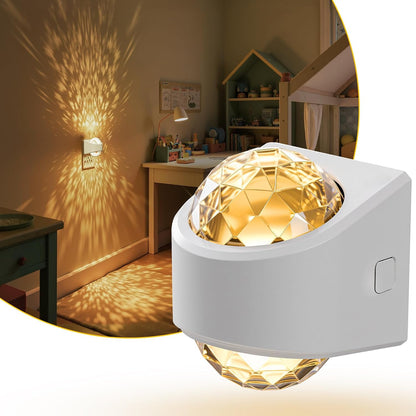 L LOHAS LED Night Light,Projector Night Light with Dusk to Dawn Sensor