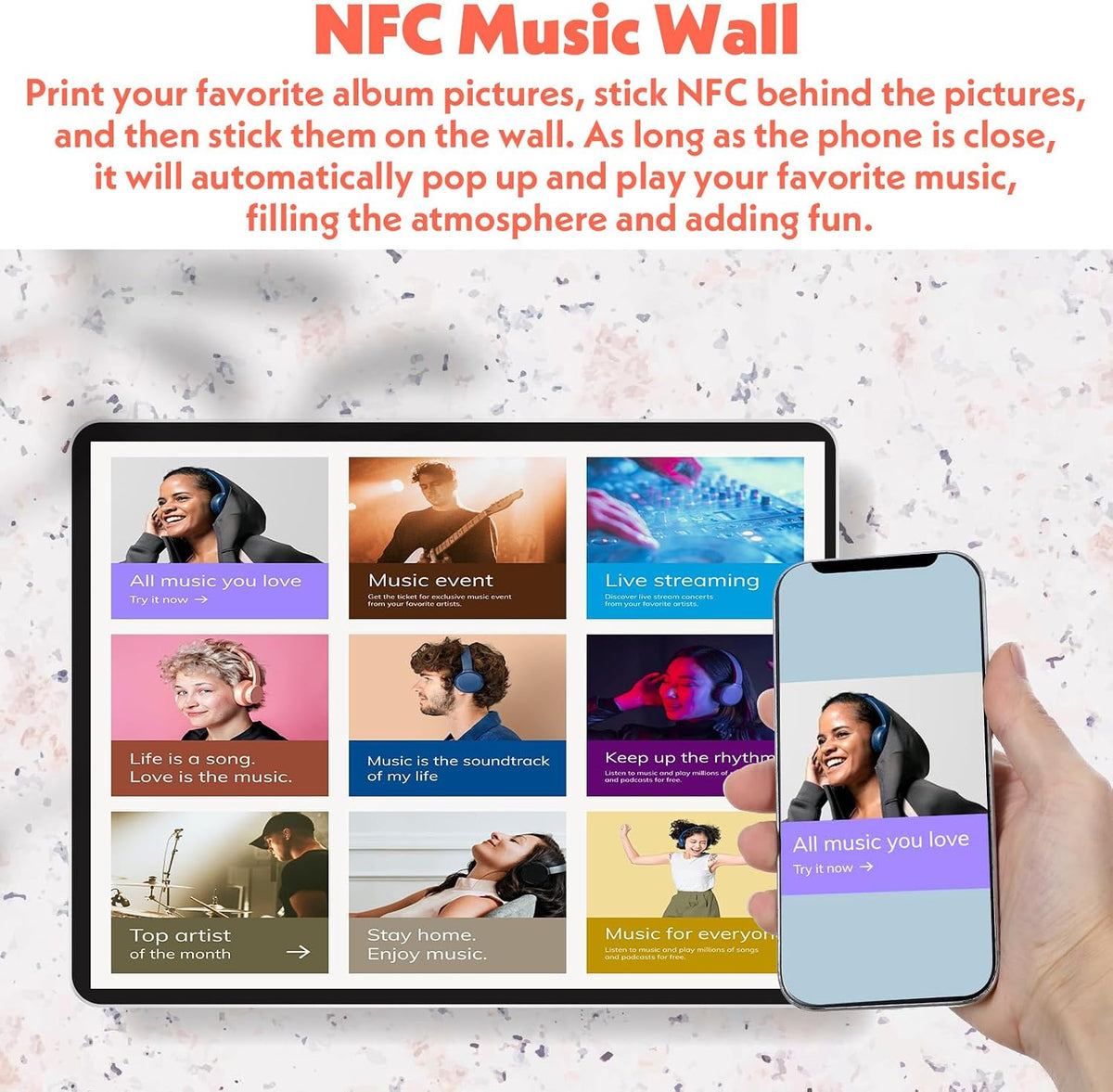 70 Pcs NFC Tags Sticker with NTAG215 Chip