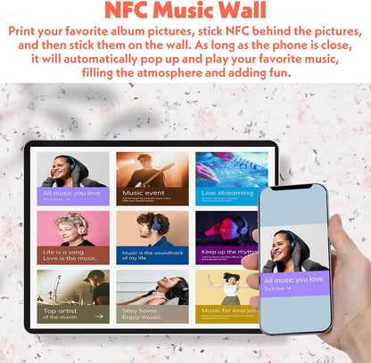 70 Pcs NFC Tags Sticker with NTAG215 Chip