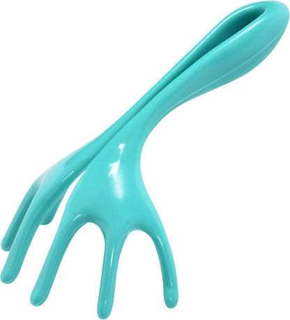 BioSwiss Claw Massage Roller, Handheld Muscle Massager with 5 Rotating Heads for Back, Legs, and Shoulder