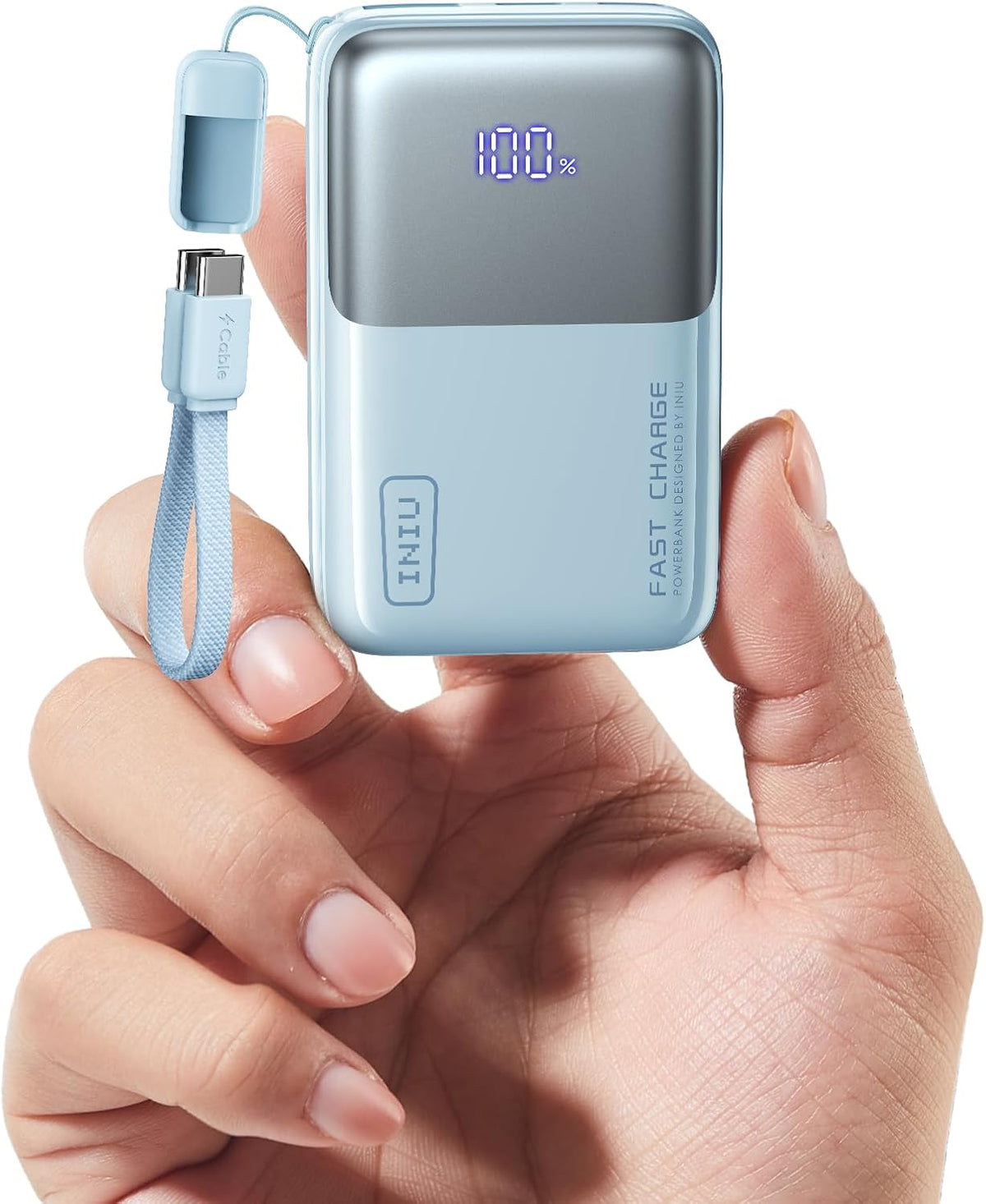 INIU Mini Portable Charger, Small 10000mAh 45W Fast Charging Power Bank