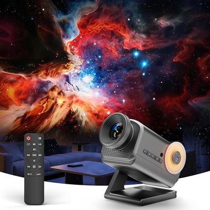 Rossetta 3D Projector with 60 Scenes, Galaxy Star Projector for Room Decor | Bluetooth Speaker, 1H/2H Timer & Remote, Night Light for Bedroom, Party, Christmas & Birthday Gifts for Adults, Girls, Boys