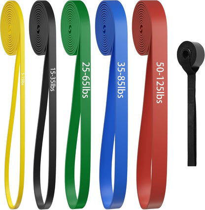 Pull Up Bands, Resistance Bands Set, Exercise Workout Bands for Men & Women, Ideal for Body Stretching, Physical Therapy and Muscle Training