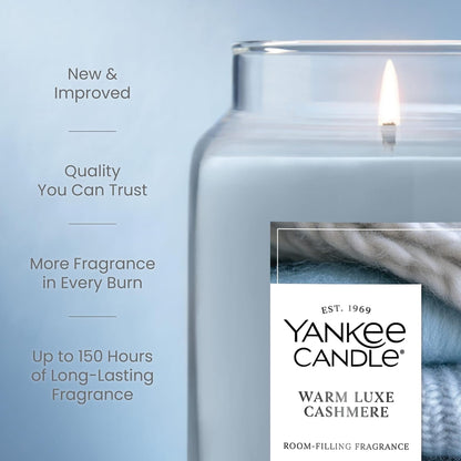 Yankee Candle Sage & Citrus Scented Candle, 22oz Large Jar
