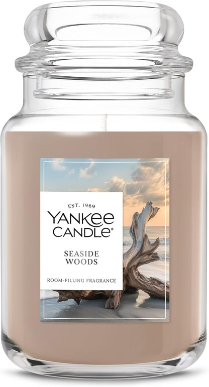 Yankee Candle Sage & Citrus Scented Candle, 22oz Large Jar