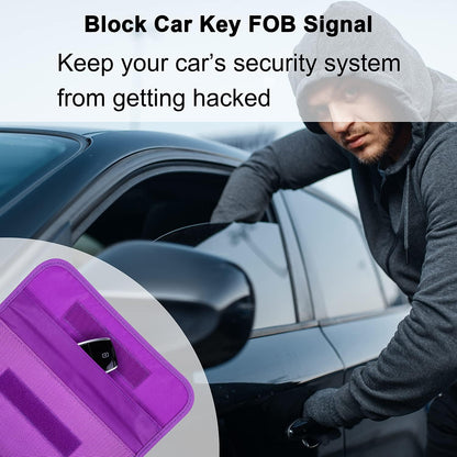 Wisdompro Faraday Bag, RFID Signal Blocking Bag for Phones and Car Keys