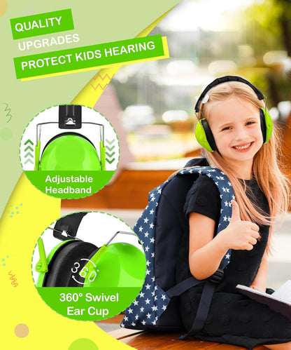 ZOHAN 032 Kids Noise Canceling Headphones - 25dB NRR Kids Ear Protection Earmuffs for School, Monster Jam, Fireworks, Travel, Air Show, Concert, Autism - Pink