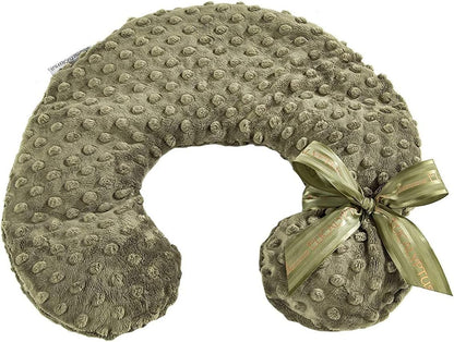Sonoma Lavender Luxury Lavender Heatable/Chillable Neck Pillow, Microwaveable for Neck and Shoulders with Removable Washable Covers, Great for Relaxation and Pain Relief (Angora Platinum)