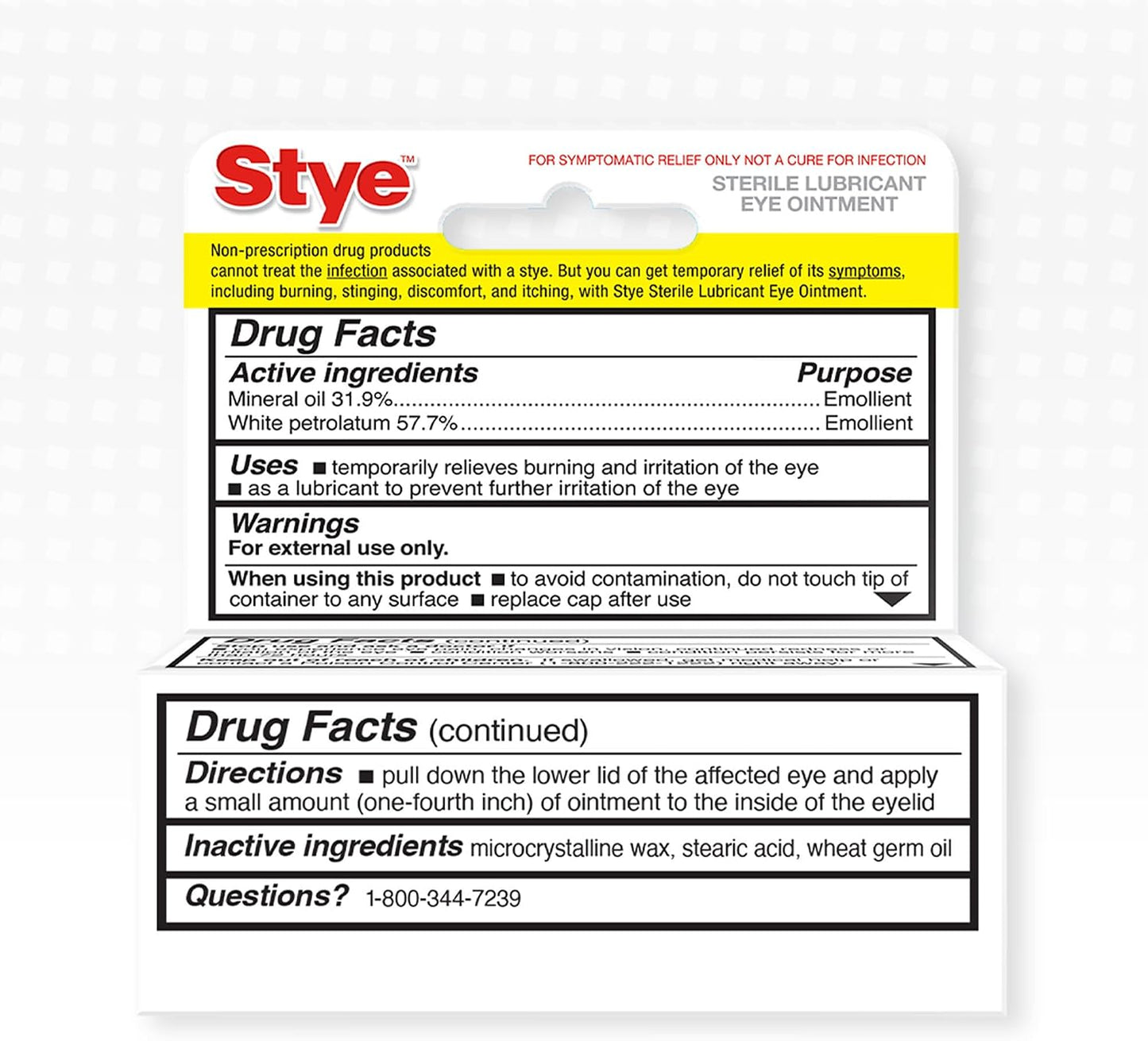 Stye Eye Therapy Reusable Warming Compress, Relief for Styes and Dry Eyes, Reusable