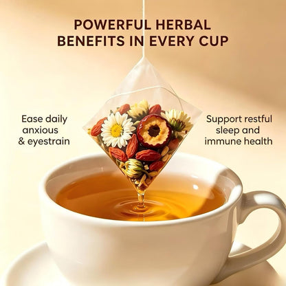 Chamomile Tea with Goji Berry & Jujube Dates - Naturally Sweet & Floral
