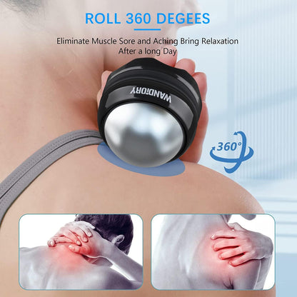 Mountable Massage Ball, 3 in 1 Muscle Recovery Massager, for Pain Relief, Myofascial Release, Knots, and Deep Tissue, Trigger Point Massage Therapy, Ideal Gifts for Loved Ones