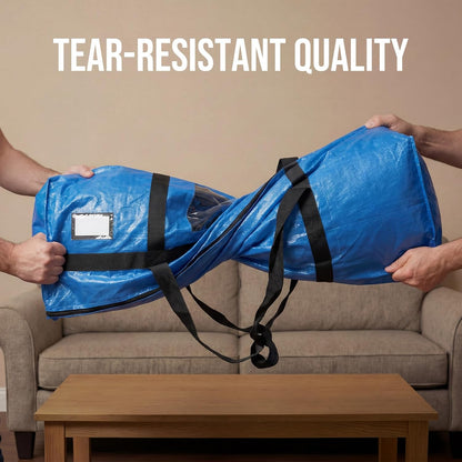 TAILI 69 Gallon Extra Large Storage Bags with Visible Window,Blue