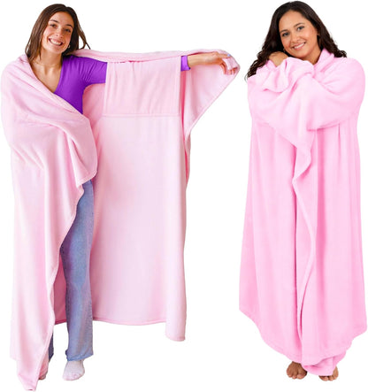 Super Blanky Wearable Blankets for Women & Men, Graduation Day Gift for Her, Cozy Gifts for Women, Wife Birthday Gifts Ideas