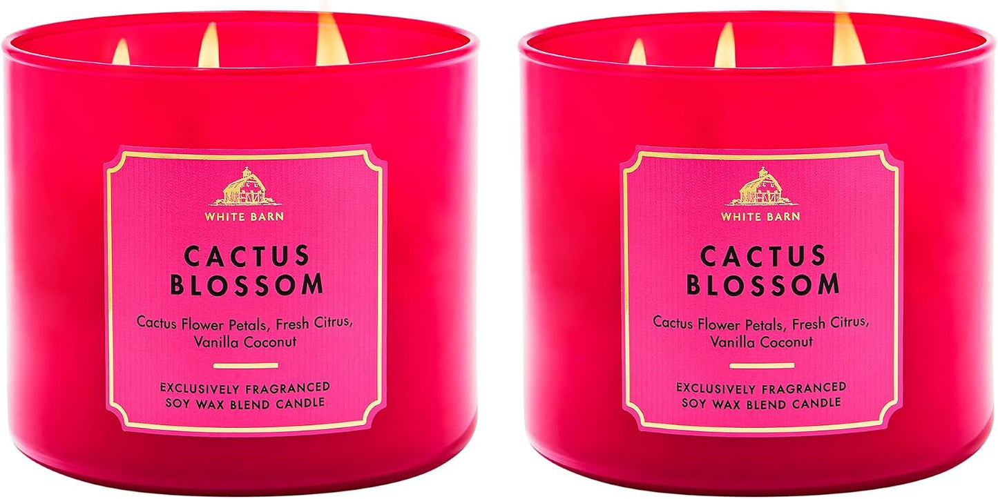 Bath & Body Works Eucalyptus Spearmint 3-Wick Candle - Scented Candle for At-Home Use - Long-Lasting, Room-Filling Fragrance - High Fragrance Oil Concentration - Soy Wax Blend