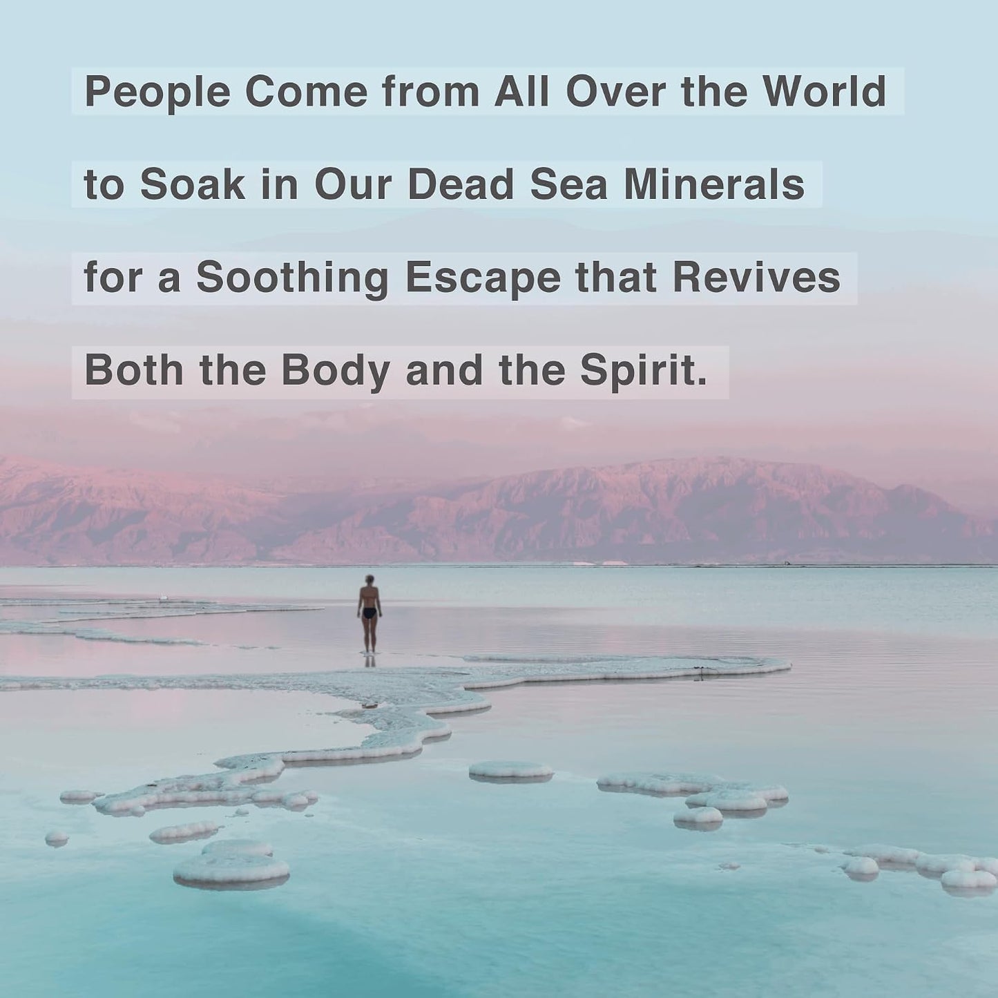One With Nature 100% Pure Dead Sea Salt, 5Lb -Fine Bath Salts for Soaking, Body Exfoliator, 21 Essential Minerals with Magnesium, Sulphur. Fragrance-Free, Men, Women, Children. Helps Skin Conditions