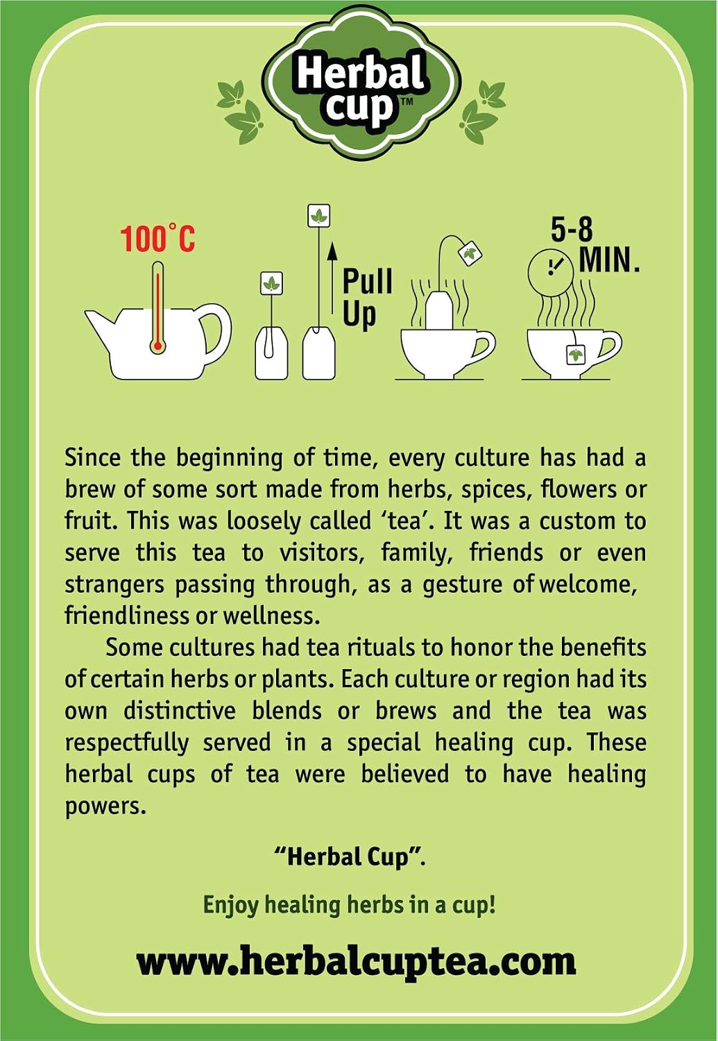 Herbal Cup Ayurveda Moringa Tea, Organic Turmeric, No Caffeine Herbal Teas (Organic Moringa Turmeric, 16 Count (Pack of 6)