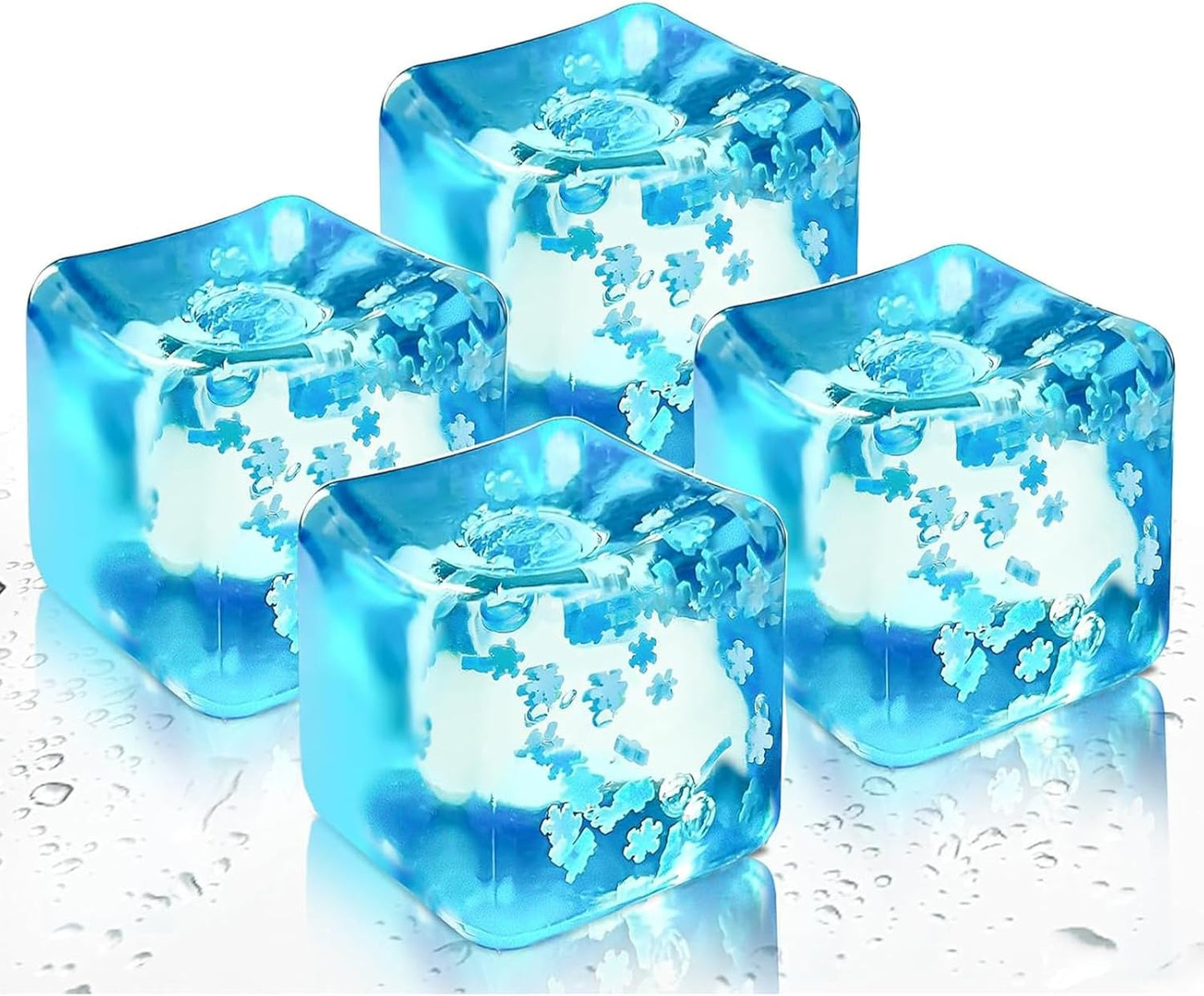 2Pcs Stress Balls for Adults, Stress Cube Fidget Toys, Enhanced Grip Strength Squeeze Toys, Valentines, Easter, Party Favors, Square Shape Stress Cube Stress Relief Toys for Adult