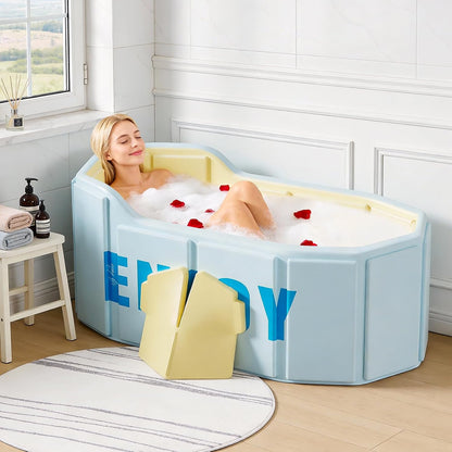 Expandable Bathtub Tray, Foldable Bath Tray for Tub, Acrylic Bath Table Trays Storage Rack, Bath Tub Tray for Bathtub & Bathroom Accessories (Transparent Bathtub Tray, 22"L x 7.8"W x 1.7"H)
