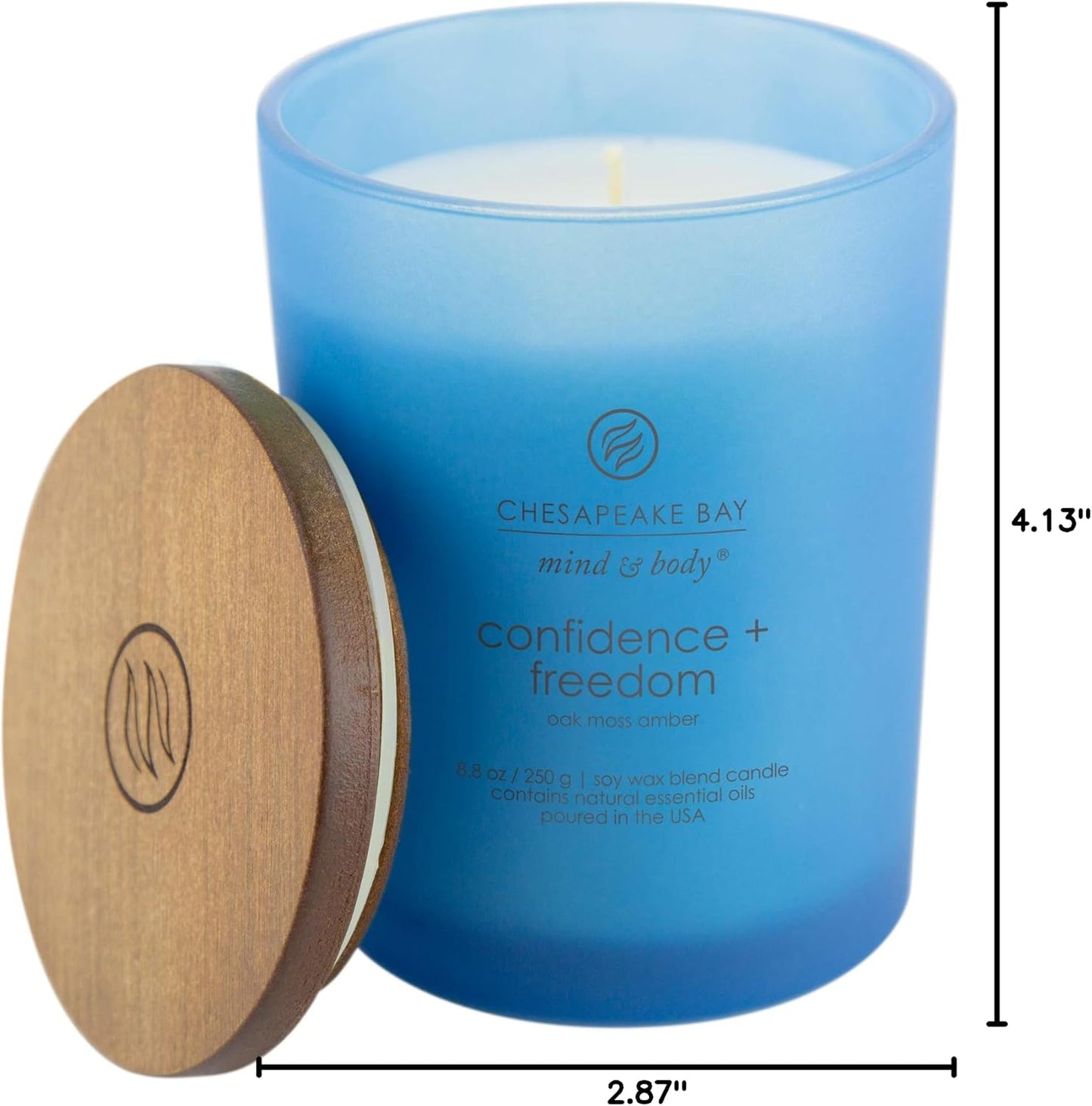 Chesapeake Bay Candle Scented Candle Serenity + Calm (Lavender Thyme) Coffee Table Home Décor
