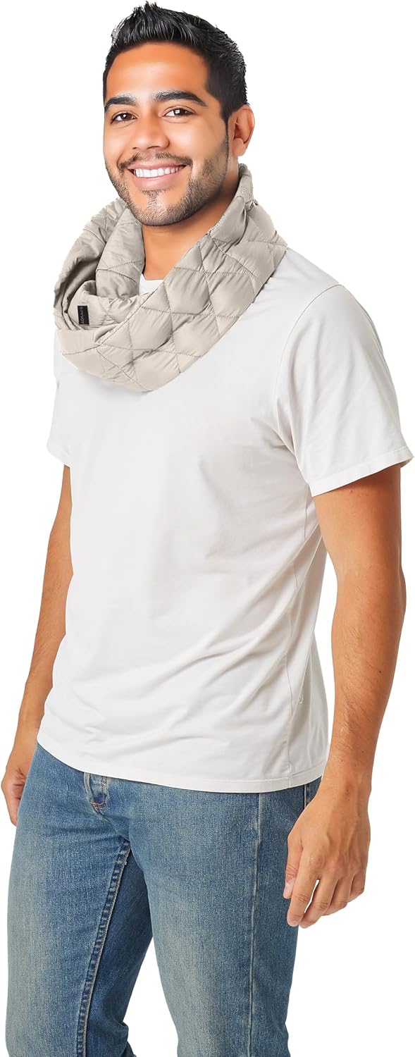PYVOT Weighted Infinity Scarf, 3 lb Sensory Shoulder Wrap for Everyday Comfort