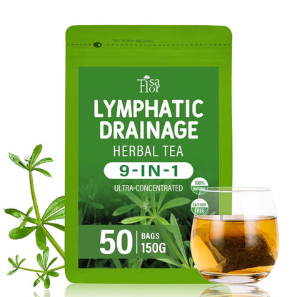 TisaFlor Milk Thistle (Cardo Mariano) Tea Bags for Liver Health, Detox & Immune Support, 5-in-1 Herbal Tea with Dandelion Licorice, Naturally Caffeine-Free - 50 Bags