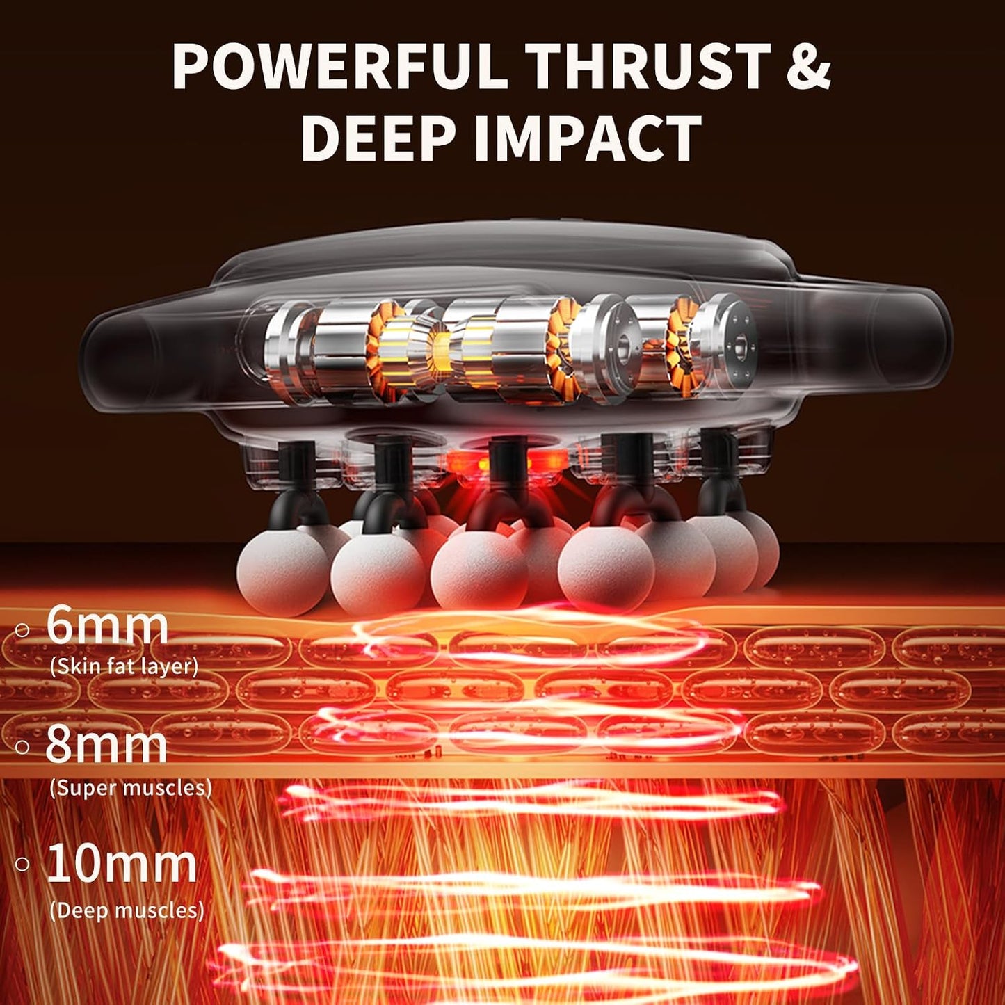 VTT 16 head massage gun deep tissue, Percussion Muscle Massager with 16 Heads, 3 Modes & 30 Intensities,Quiet Handheld Massager for Back Neck Shoulder Legs Muscle Pain Relief
