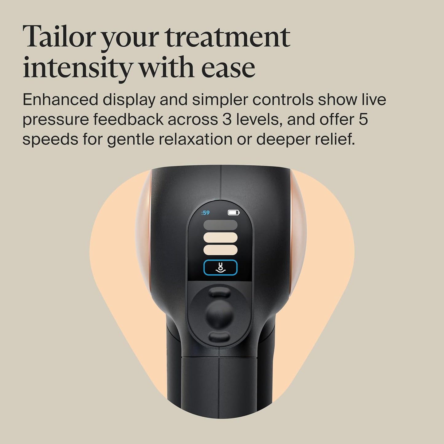 TheraGun Sense (1st Generation) by Therabody - Deep Tissue Massage Gun with Preloaded Routines for Stress Relief, Pain Relief & Muscle Soreness in Neck, Back, Leg, Knee, and Shoulder (Black)