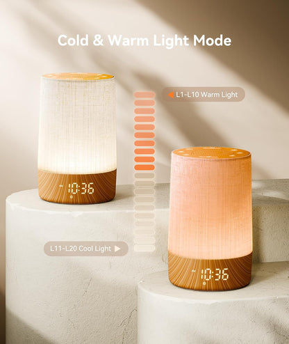 Dreamegg Sunrise Alarm Clock, Sound Machine with Alarm Clock &Wake Up Light