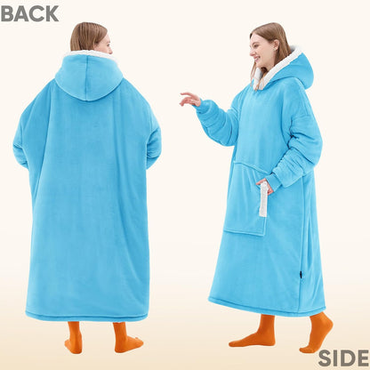 yescool Wearable Blanket Hoodie as Christmas Birthday Gifts for Women Mom - Colors A