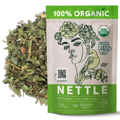 Stinging Nettle Tea Organic Loose Leaf (8oz.) - Ortiga Verde Organica
