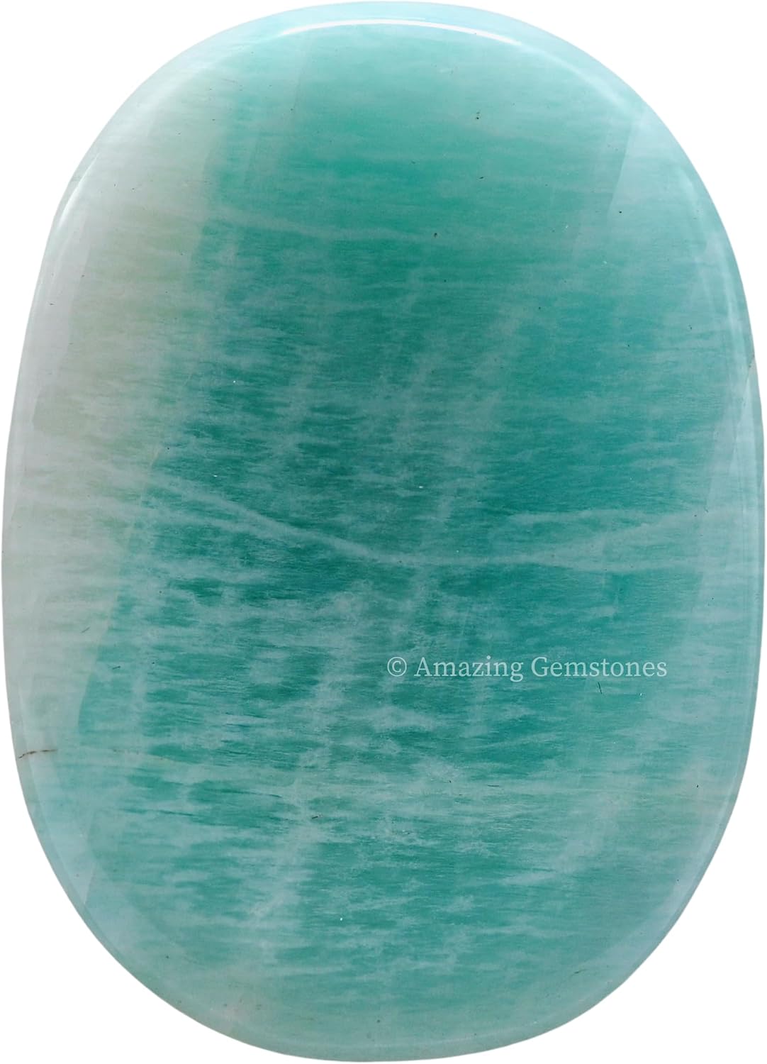 Amazing Gemstone Labradorite Thumb Worry Stone, Anxiety Stone, Healing Crystals - Piedra Crystal Fidget for Gift, Meditation, Calming, Relaxation, Stress Relief - Colors A